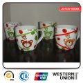 Tasse en forme de tambour 14oz tasse en porcelaine